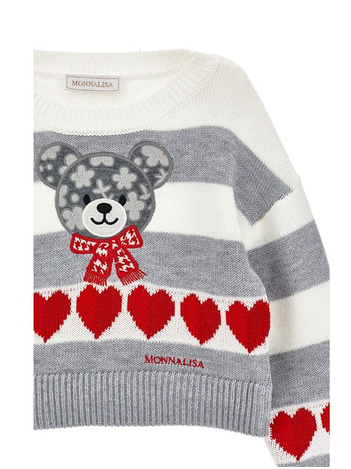 Maglia, bambina, logata. MONNALISA | 19H606 80620132
